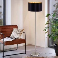 EGLO Elegant Fabric Floor Lamp Maserlo