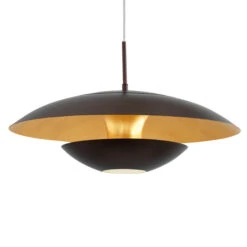 EGLO Brown-gold-painted Hanging Light Nuvano -EGLO Store 3031942 2