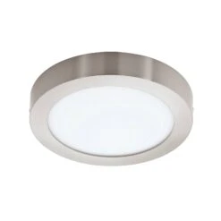 EGLO Connect Fueva-C Lamp Round 22.5 Cm Nickel