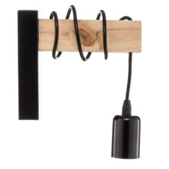 EGLO Townshend Wall Light With A Wooden Element -EGLO Store 3032132 4