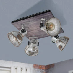 EGLO Barnstaple Ceiling Light Industrial Look, 4-bulb -EGLO Store 3032139 2