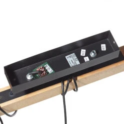 EGLO Ceiling Light, Townshend 5, With 3 Cage Shades -EGLO Store 3032384 8