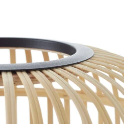 EGLO Bordesley Floor Lamp Tripod, Wooden Lampshade -EGLO Store 3032401 7