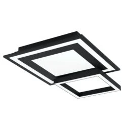 EGLO Connect Savatarila-C LED Ceiling Lamp Black -EGLO Store 3032612 4
