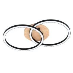 EGLO Connect Lomaltas-Z LED Ceiling Light, Circles