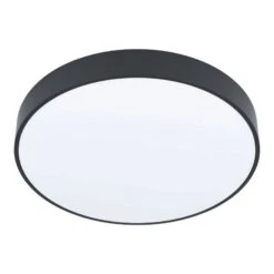 EGLO Zubieta-A LED Ceiling Light, Black, Ø 30 Cm