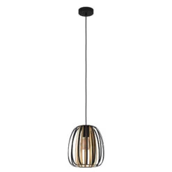 EGLO Encinitos Hanging Light, Black/brass, Ø 25,5 Cm -EGLO Store 3032841 2