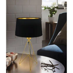 EGLO Camporale 22 Inch 12.00 Watt Gold Table Lamp Portable Light 5 EGLO Camporale 22 Inch 12.00 Watt Gold Table Lamp Portable Light -EGLO Store 39179a app 02