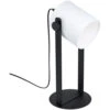EGLO Burbank 17 Inch Black Table Lamp Portable Light