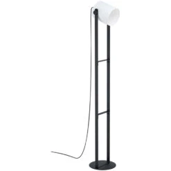 EGLO Burbank 55 Inch Black Floor Lamp Portable Light