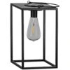 EGLO Solar 2 Light 6.3 Inch Black Outdoor Hanging Light
