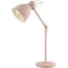 EGLO Priddy 17 Inch 40.00 Watt Pastel Apricot Desk Lamp Portable Light