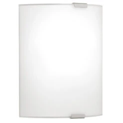 EGLO Grafik 1 Light 7 Inch Chrome ADA Wall Light