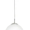 EGLO Rondo 1 Light 12 Inch Matte Nickel Pendant Light Ceiling Light