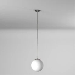 EGLO Rondo 1 Light 12 Inch Matte Nickel Pendant Light Ceiling Light -EGLO Store 85263a bb 06