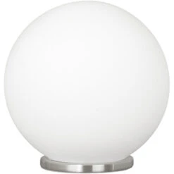 EGLO Rondo 8 Inch 60.00 Watt Silver Table Lamp Portable Light