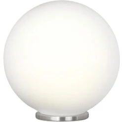 EGLO Rondo 10 Inch 60.00 Watt Silver Table Lamp Portable Light