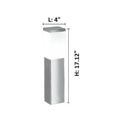 EGLO Calgary 120 60.00 Watt Stainless Steel Outdoor Path Light 13 EGLO Calgary 120 60.00 Watt Stainless Steel Outdoor Path Light -EGLO Store 86388a di