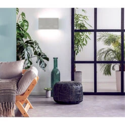 EGLO Nikita 1 Light 9 Inch Matte Nickel ADA Wall Light -EGLO Store 86996a app 3