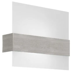 EGLO Nikita 1 Light 14 Inch Matte Nickel ADA Wall Light