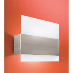 EGLO Nikita 1 Light 14 Inch Matte Nickel ADA Wall Light -EGLO Store 86997a 3