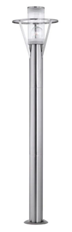 EGLO Belfast 120 100.00 Watt Stainless Steel Outdoor Base Light