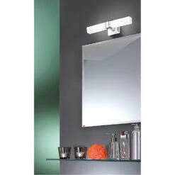 EGLO Palermo 2 Light 13 Inch Matte Nickel Wall Light -EGLO Store 88284a 2