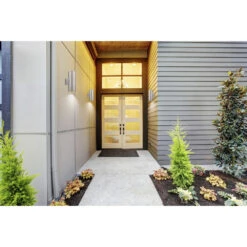 EGLO Ascoli 2 Light 13 Inch Stainless Steel Outdoor Wall Light -EGLO Store 90121a app