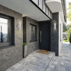 EGLO Ascoli 2 Light 13 Inch Stainless Steel Outdoor Wall Light -EGLO Store 90121a app 04