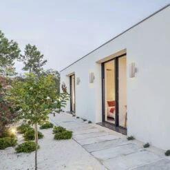 EGLO Ascoli 2 Light 13 Inch Stainless Steel Outdoor Wall Light -EGLO Store 90121a app 05