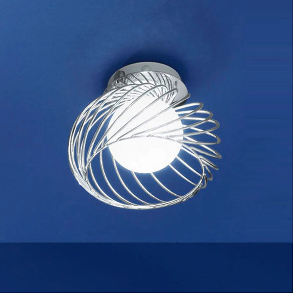 EGLO Thebe 1 Light 7 Inch Chrome Wall Light 4 EGLO Thebe 1 Light 7 Inch Chrome Wall Light - Image 4