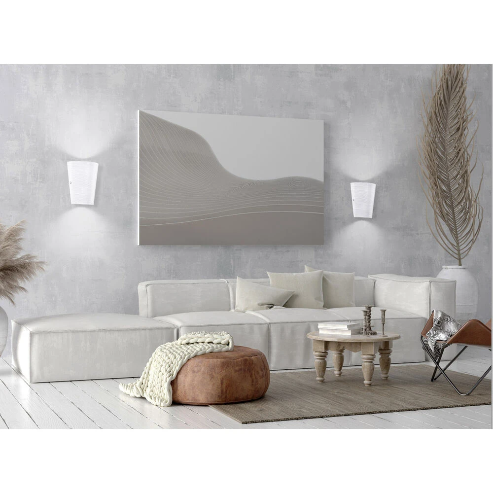 EGLO Caprice 1 Light 4.13 Inch Chrome Wall Sconce Wall Light 2 EGLO Caprice 1 Light 4.13 Inch Chrome Wall Sconce Wall Light - Image 2