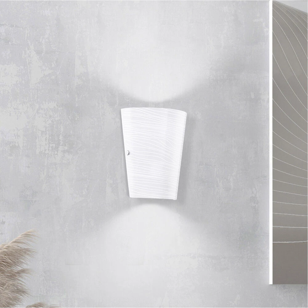 EGLO Caprice 1 Light 4.13 Inch Chrome Wall Sconce Wall Light 4 EGLO Caprice 1 Light 4.13 Inch Chrome Wall Sconce Wall Light - Image 4