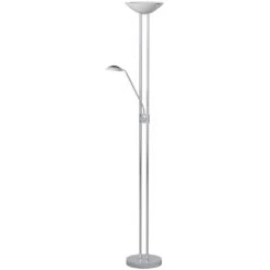 EGLO Baya 1 71 Inch 20.00 Watt Chrome Floor Lamp Portable Light -EGLO Store 93875a 02