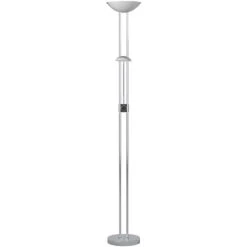 EGLO Baya 1 71 Inch 20.00 Watt Chrome Floor Lamp Portable Light -EGLO Store 93875a 03