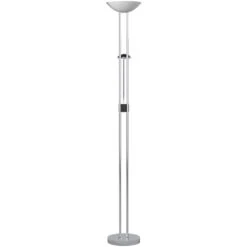 EGLO Baya 1 71 Inch 20.00 Watt Chrome Floor Lamp Portable Light -EGLO Store 93875a 07
