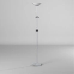 EGLO Baya 1 71 Inch 20.00 Watt Chrome Floor Lamp Portable Light -EGLO Store 93875a bb 06