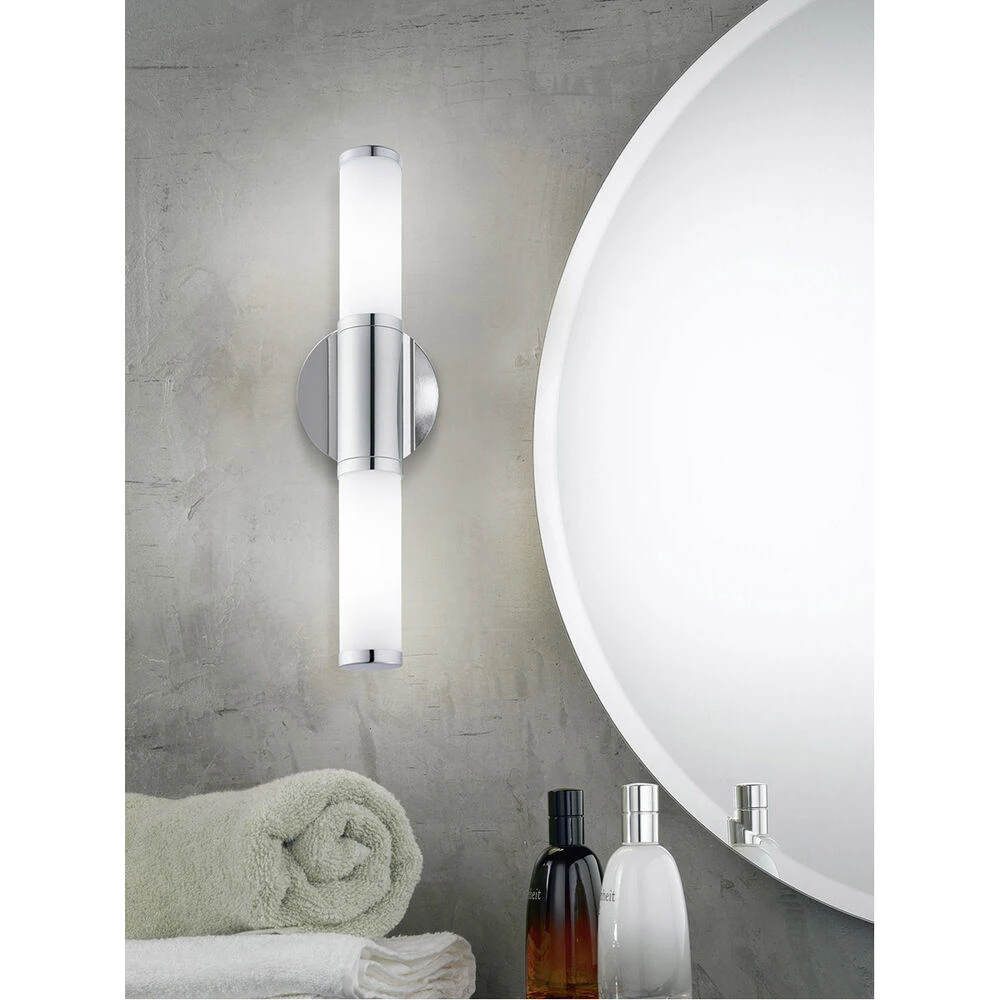EGLO Palmera 1 LED 5 Inch Chrome Wall Sconce Wall Light 2 EGLO Palmera 1 LED 5 Inch Chrome Wall Sconce Wall Light - Image 2