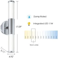 EGLO Palmera 1 LED 5 Inch Chrome Wall Sconce Wall Light 31 EGLO Palmera 1 LED 5 Inch Chrome Wall Sconce Wall Light -EGLO Store 95142a diagram