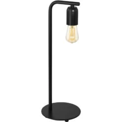 EGLO Adri 17 Inch 12.00 Watt Black Table Lamp Portable Light