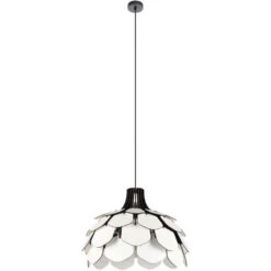 EGLO Morales 20 Inch White Pendant Ceiling Light