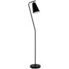 EGLO Rekalde 59 Inch 60.00 Watt Black Floor Lamp Portable Light