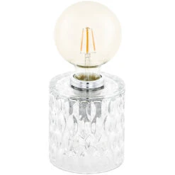 EGLO Cercamar 5 Inch Clear Table Lamp Portable Light