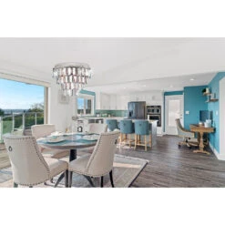 EGLO Erseka 7 Light 20 Inch Chrome Chandelier Ceiling Light 6 EGLO Erseka 7 Light 20 Inch Chrome Chandelier Ceiling Light -EGLO Store 99093a app 02